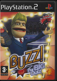 Buzz The Big Quiz PAL Playstation 2 PAL box art